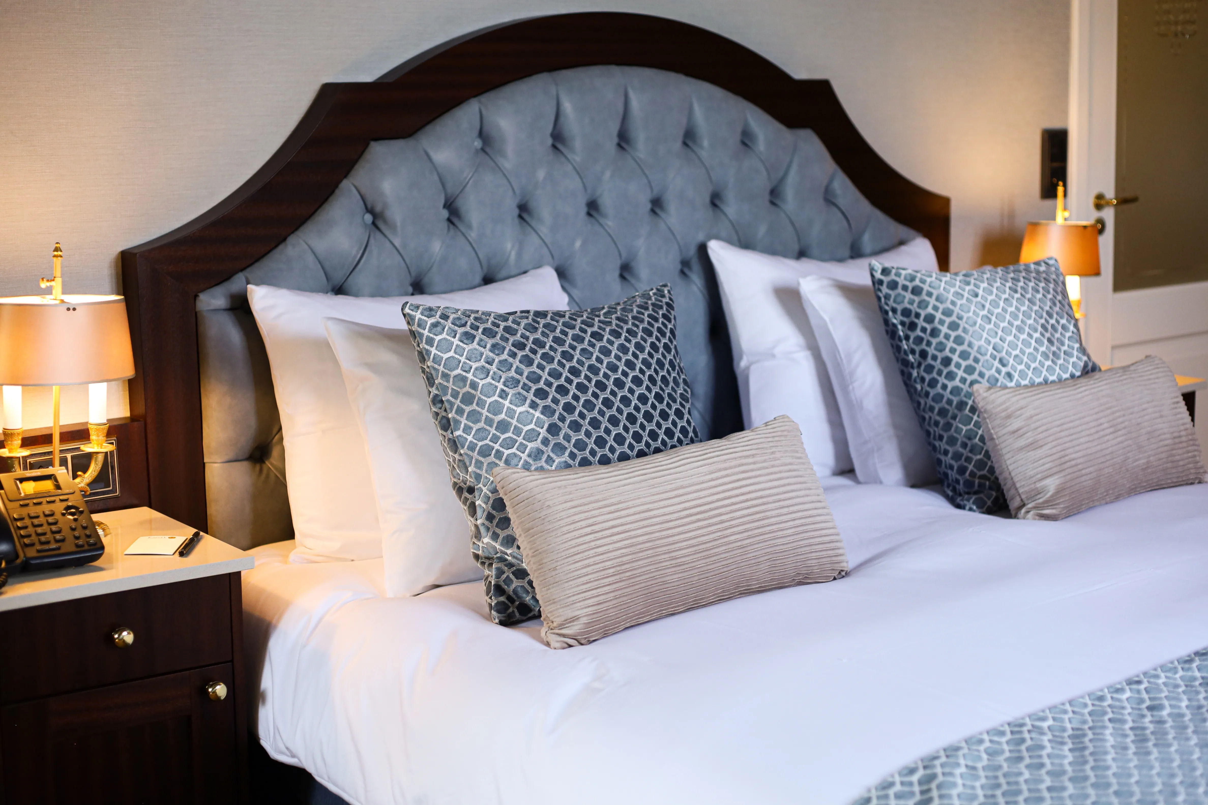 Luxury room at Grand Hotel Karel V
